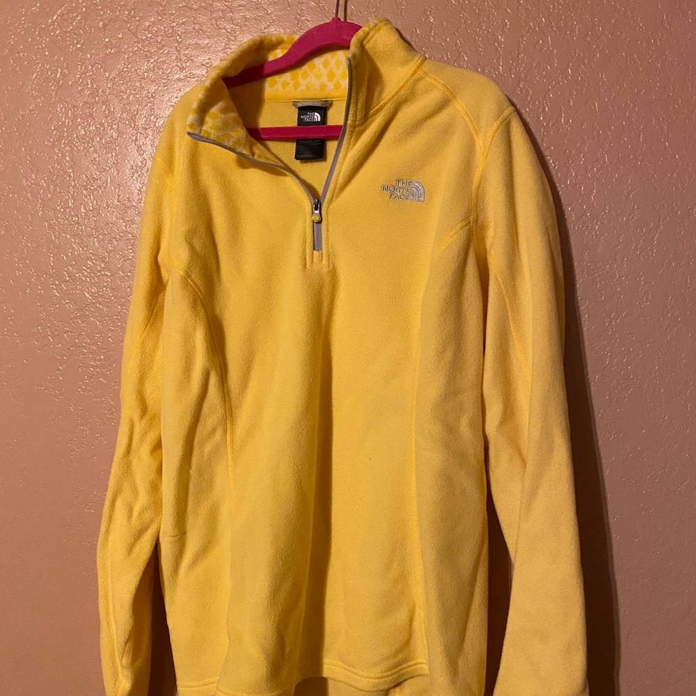 North Face fleece half zip